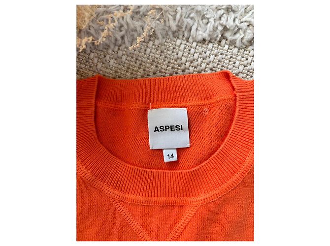 Camisa de algodón naranja ASPESI - vista 2