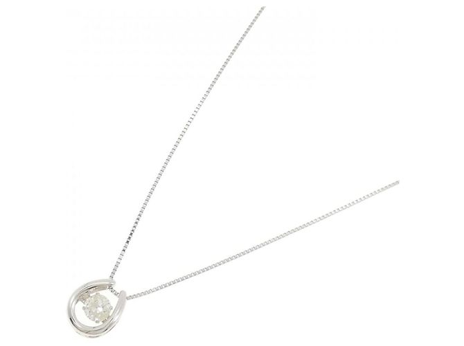 Autre Marque Collana di diamanti Pt900/Pt850 Argento - vista 2