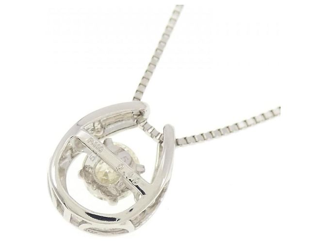 Autre Marque Collana di diamanti Pt900/Pt850 Argento - vista 4