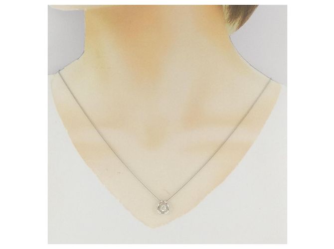 Autre Marque Collana di diamanti Pt900/Pt850 Argento - vista 6