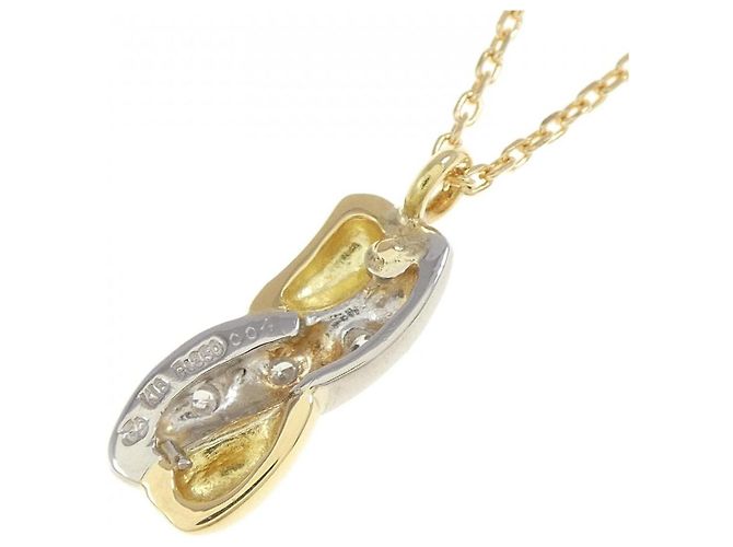 Autre Marque Collana di diamanti Au750/PT850 D'oro - vista 4