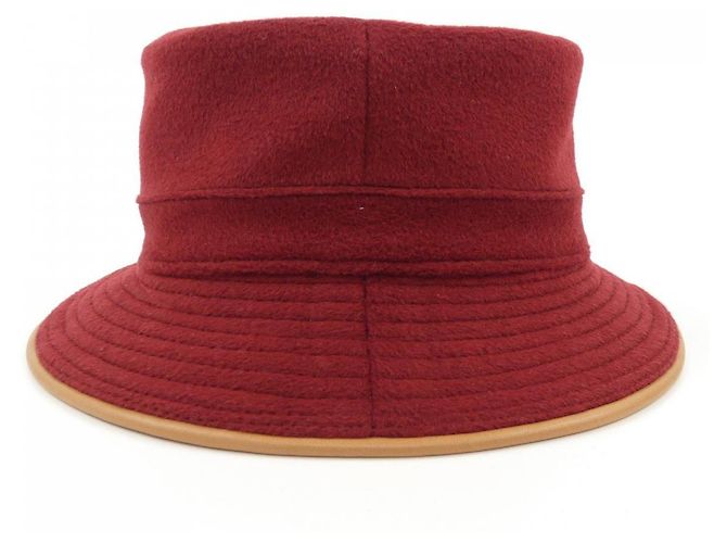 Hermès Cashmere Hat 56 Red - view 2