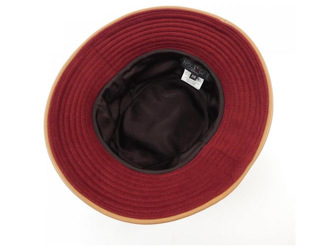 Hermès Cashmere Hat 56 Red - view 5