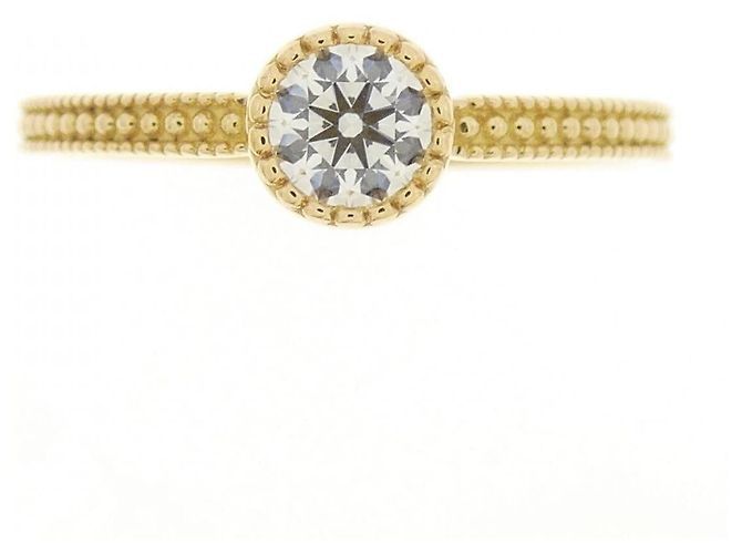 Autre Marque Au750 Diamantring Golden - Ansicht 2