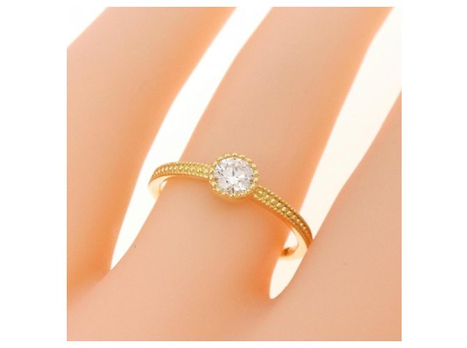 Autre Marque Au750 Diamantring Golden - Ansicht 5