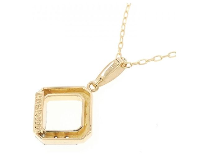 Autre Marque Collar de diamantes Au750 K18YG PT900 Dorado - vista 4