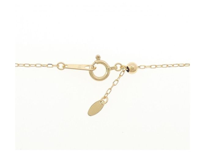 Autre Marque Collar de diamantes Au750 K18YG PT900 Dorado - vista 5