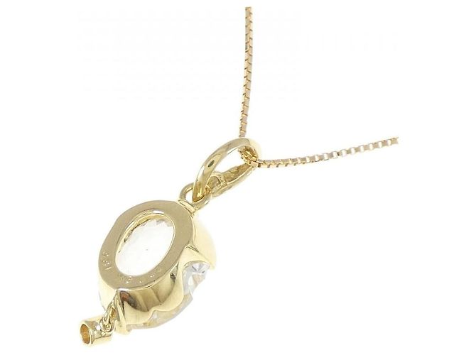 Autre Marque Collana in quarzo e diamanti Au750 D'oro - vista 4