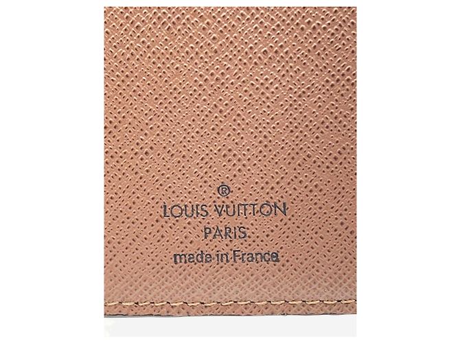 Louis Vuitton Cartera larga Brazza marrón Castaño - vista 6