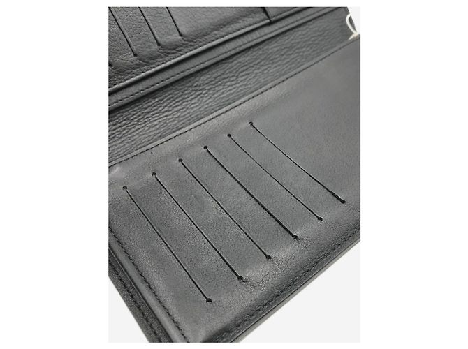 Louis Vuitton Cartera larga Brazza negra Negro - vista 6