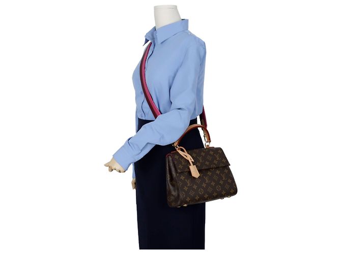 Louis Vuitton Borsa a spalla Cluny BB Marrone - vista 11