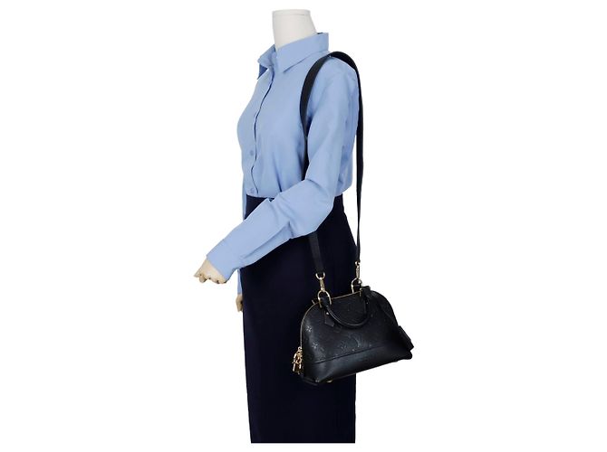 Louis Vuitton Borsa a Spalla Neo Alma BB Nero - vista 10