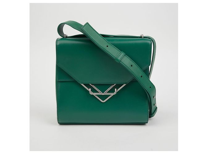 Bottega Veneta La Borsa a Spalla Piccola Clip Verde - vista 2