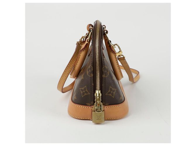 Louis Vuitton Borsa a Spalla Alma BB Marrone - vista 4