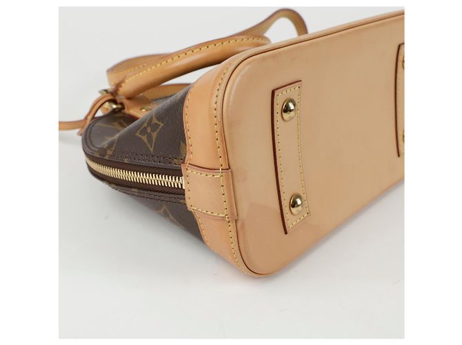 Louis Vuitton Borsa a Spalla Alma BB Marrone - vista 7