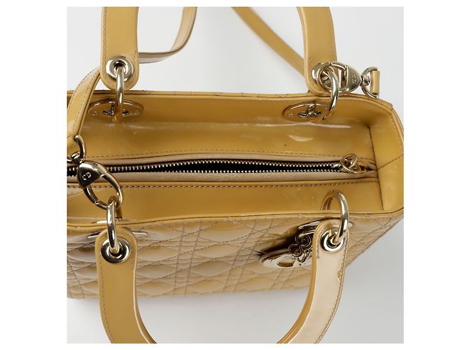 Dior Borsa a spalla media da donna Giallo - vista 12