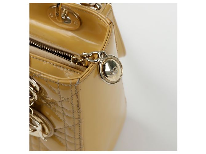 Dior Borsa a spalla media da donna Giallo - vista 13