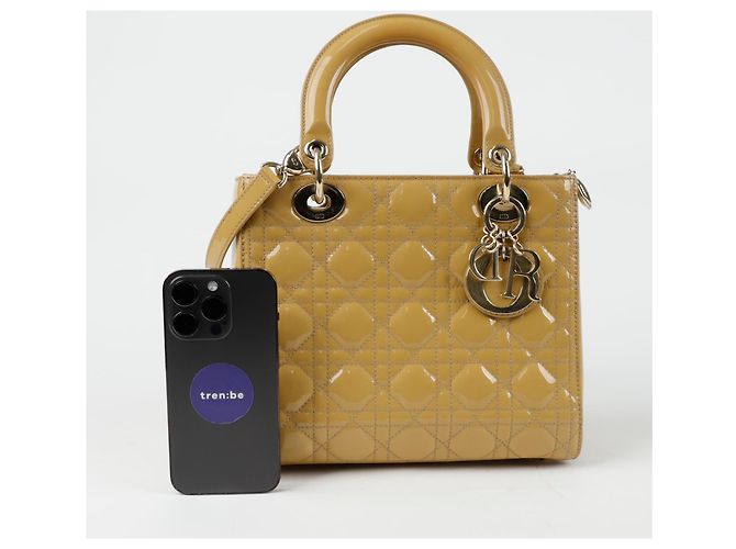 Dior Borsa a spalla media da donna Giallo - vista 14