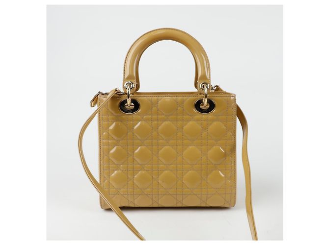 Dior Borsa a spalla media da donna Giallo - vista 5