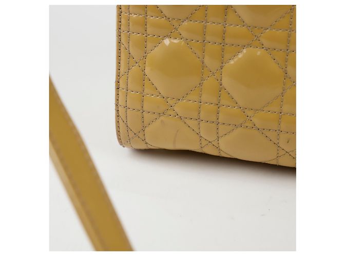 Dior Borsa a spalla media da donna Giallo - vista 7