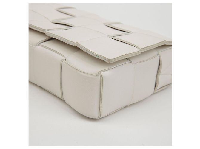Bottega Veneta Cassette Schultertasche Weiß - Ansicht 9