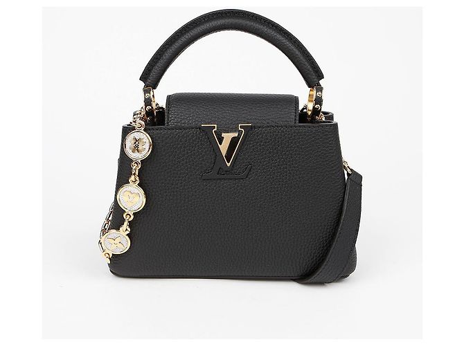 Louis Vuitton Meine Capucines Schultertasche Schwarz - Ansicht 2