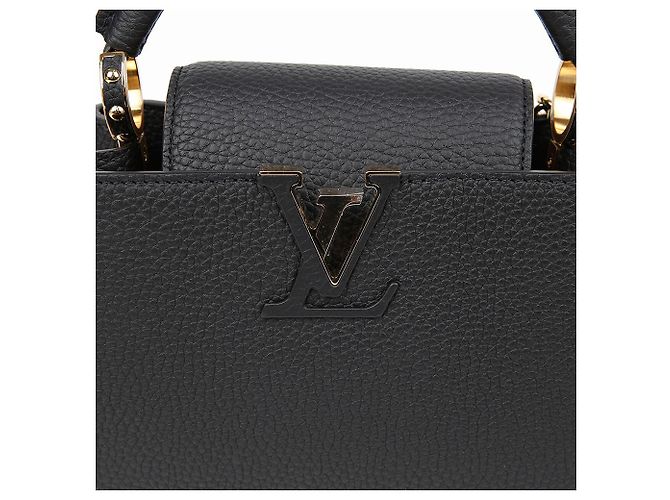Louis Vuitton Meine Capucines Schultertasche Schwarz - Ansicht 3