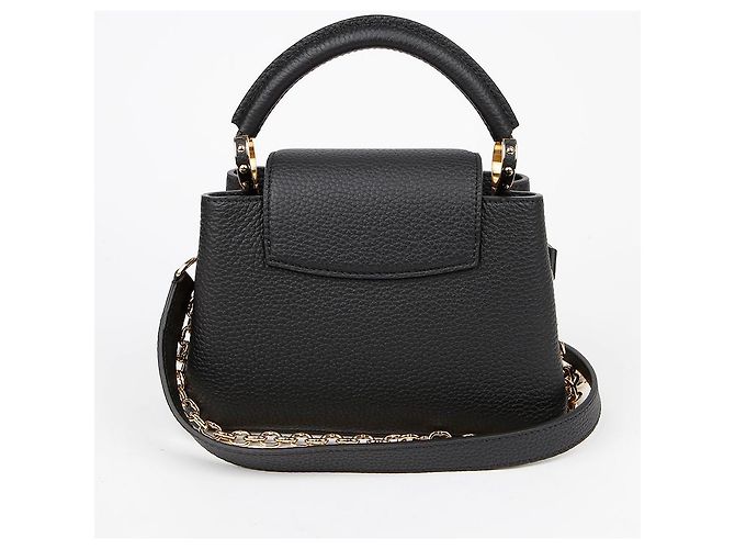 Louis Vuitton Meine Capucines Schultertasche Schwarz - Ansicht 4