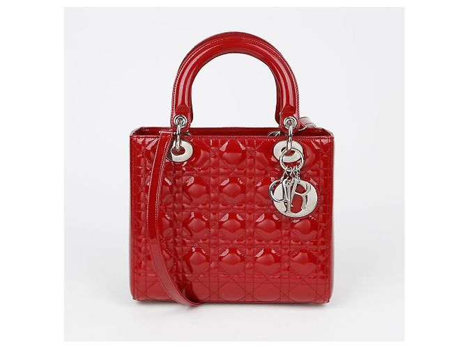 Dior Borsa a spalla media da donna Rosso - vista 2
