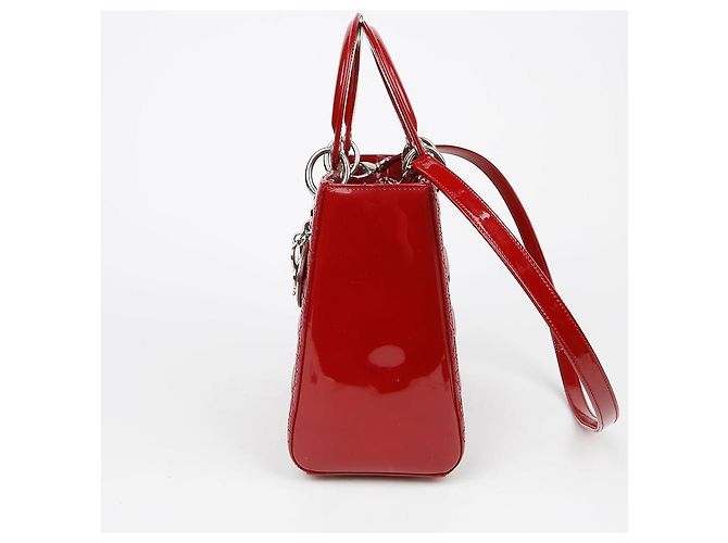 Dior Borsa a spalla media da donna Rosso - vista 5