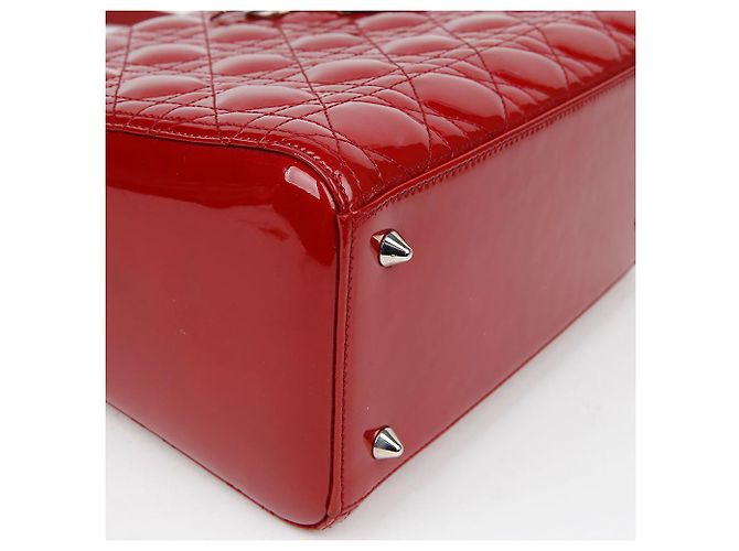 Dior Borsa a spalla media da donna Rosso - vista 9