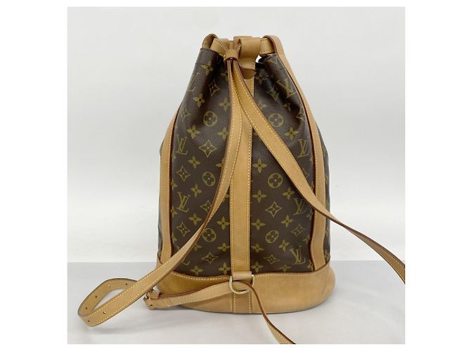 Zaino Randonnee PM Monogram Louis Vuitton Marrone - vista 11