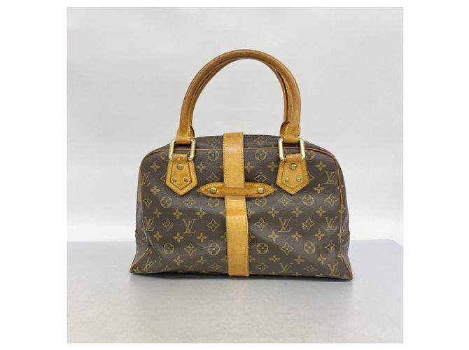 Borsa Manhattan GM Monogram Louis Vuitton Marrone - vista 15