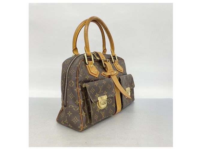 Borsa Manhattan GM Monogram Louis Vuitton Marrone - vista 2