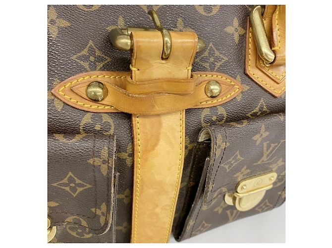 Borsa Manhattan GM Monogram Louis Vuitton Marrone - vista 9