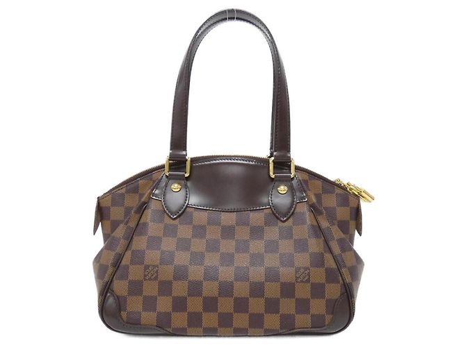 Borsa Louis Vuitton Damier Verona PM Marrone - vista 2