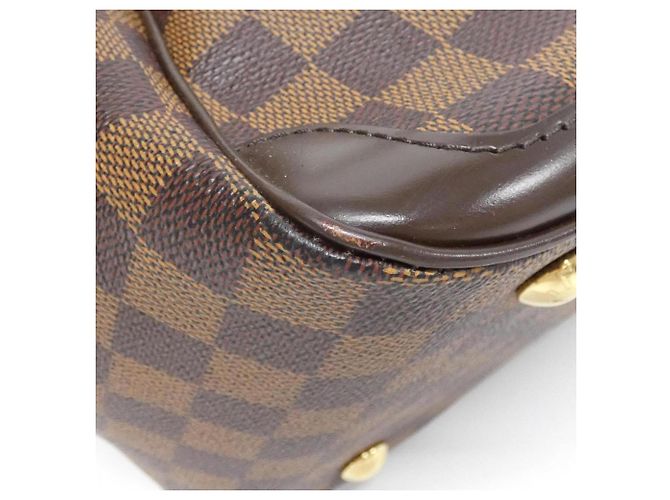 Borsa Louis Vuitton Damier Verona PM Marrone - vista 3