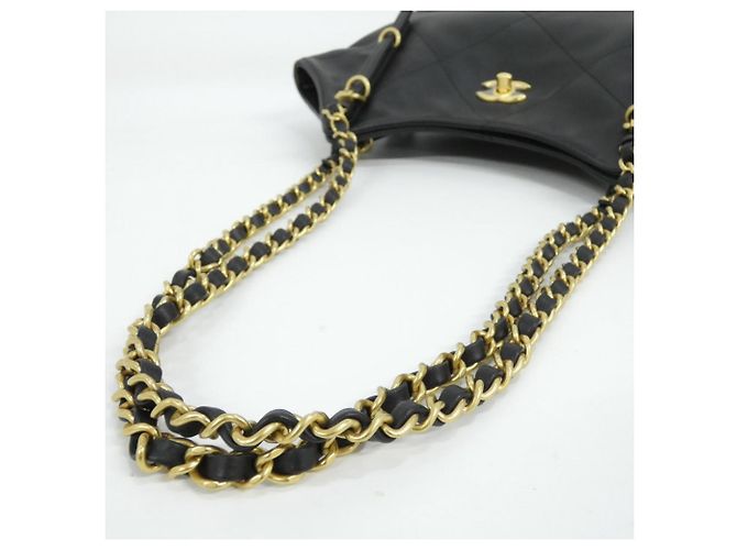 Borsa Chanel AS6015 in pelle di vitello nera Nero - vista 7