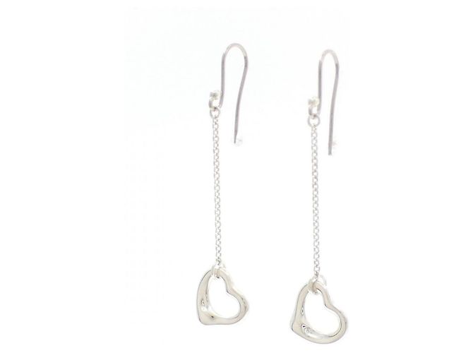 Tiffany & Co Orecchini a pendente Open Heart di Tiffany Argento - vista 2