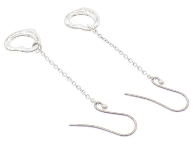 Tiffany & Co Orecchini a pendente Open Heart di Tiffany Argento - vista 3
