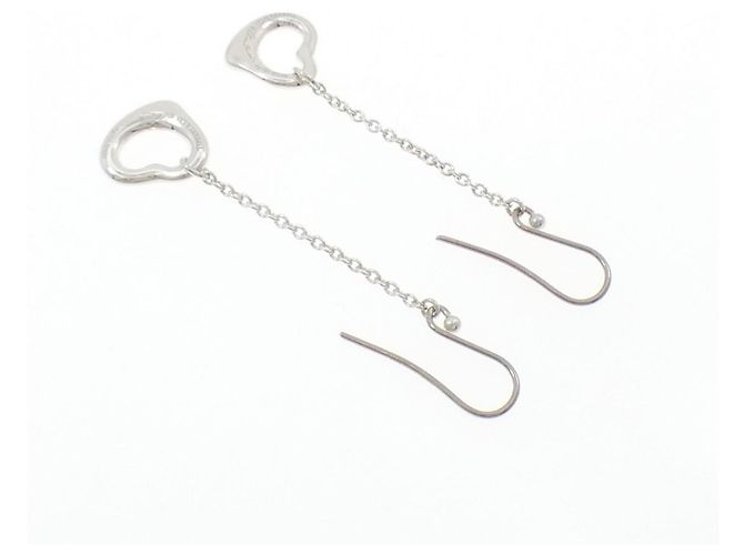 Tiffany & Co Orecchini a goccia Open Heart di Tiffany Argento - vista 3