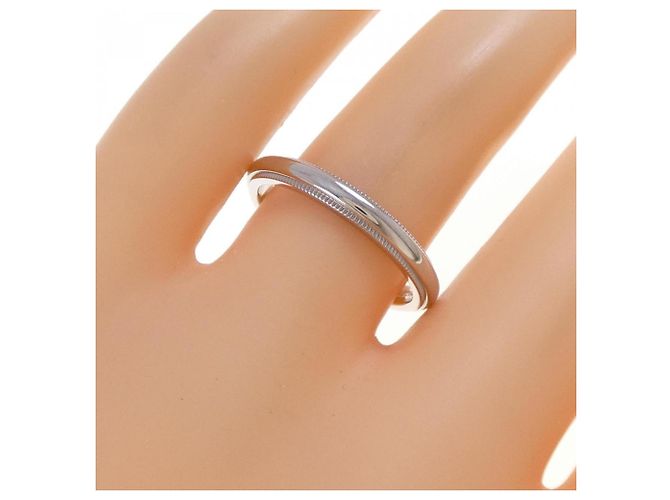 Tiffany & Co Tiffany Milgrain Platinring - Ansicht 4