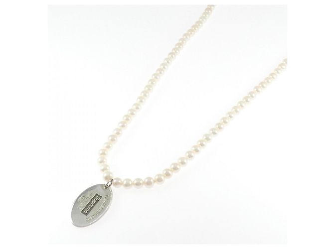 Tiffany & Co Collana con Tag Ovale in Argento 925 Tiffany - vista 2