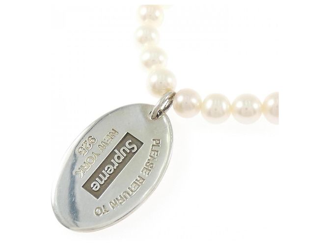 Tiffany & Co Collana con Tag Ovale in Argento 925 Tiffany - vista 3