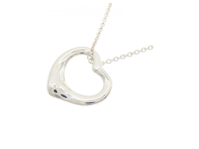 Tiffany & Co Collana Open Heart Tiffany Argento - vista 3