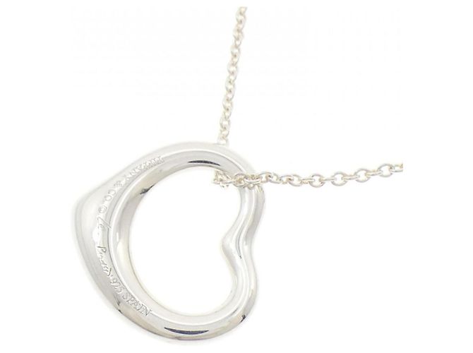 Tiffany & Co Collana Open Heart Tiffany Argento - vista 4