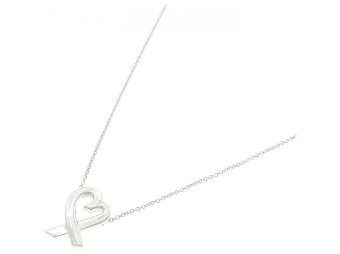 Tiffany & Co Collana Piccolo Cuore Amore Tiffany Argento - vista 2