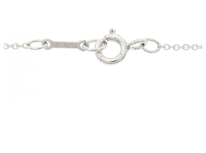 Tiffany & Co Collana Piccolo Cuore Amore Tiffany Argento - vista 5