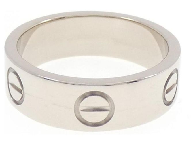 Anello Love Cartier in oro bianco 18K - vista 2
