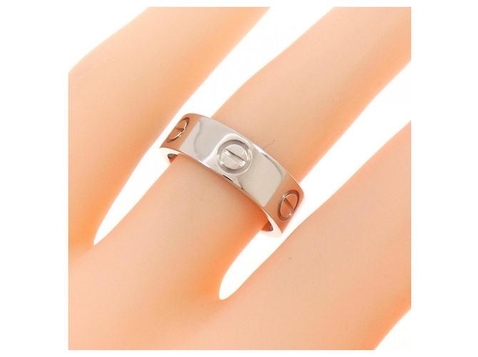 Anello Love Cartier in oro bianco 18K - vista 4